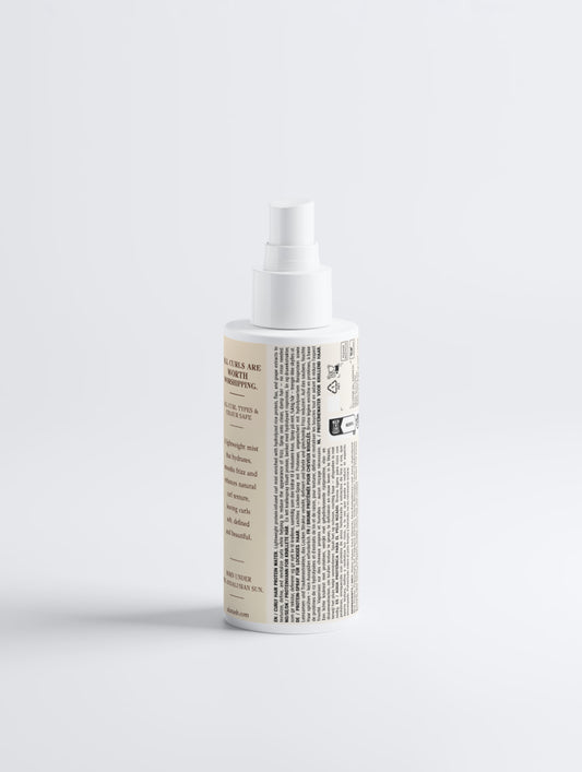 Divine Water Protein-Infused Anti-Frizz Curl Texture Mist