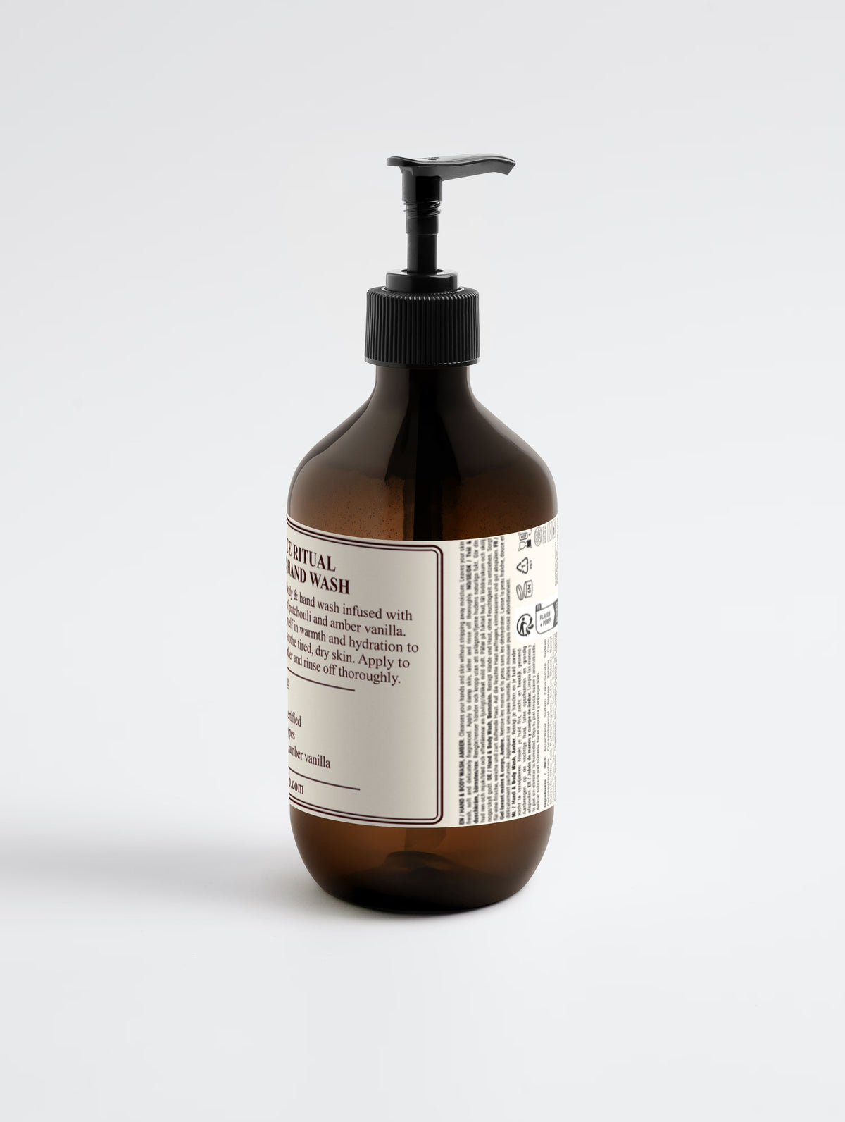 Hand & Body Wash, Patchouli & Amber Vanilla